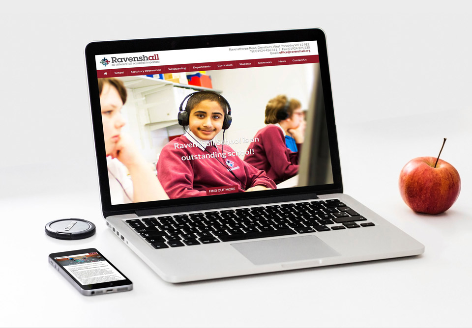 Ravenshall School Responsive Website