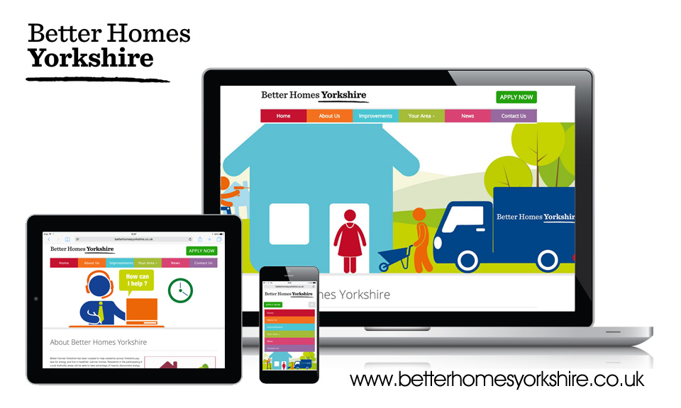 Better Homes Yorkshire - Lead Generation Website Design