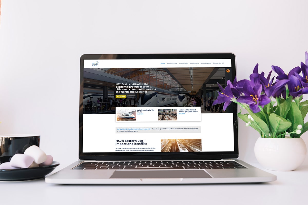 HS2 East - Responsive Website Design