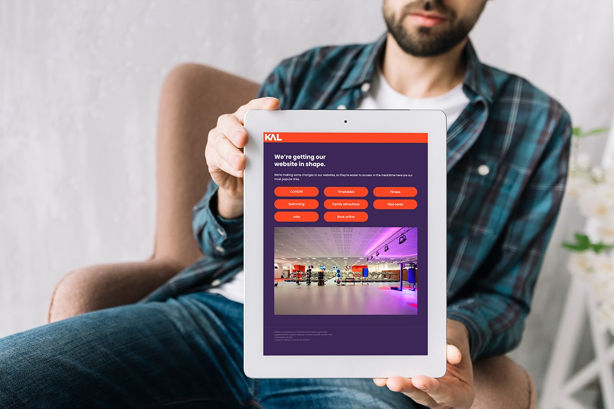 KAL Leisure Centres - Website Development Support